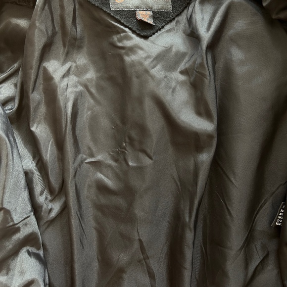 Vintage 1993 g4000 Leather Suede Fringe Jacket - Picture 6 of 8